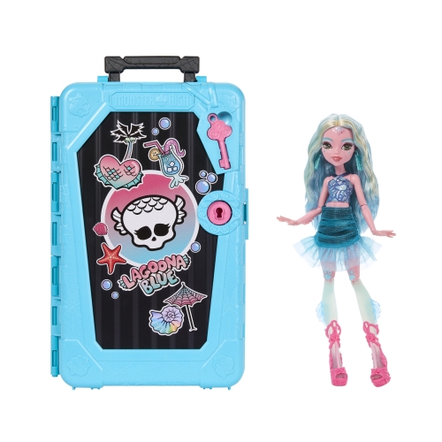 Surprise set Horror Secrets of the Lagoon from the Nightmare Vacation series, Monster High, Mattel (89004) / Dolls № 8 Kids Republic Surprise set Horror Secrets of the Lagoon from the Nightmare Vacation series, Monster High, Mattel (89004) / Dolls № 8