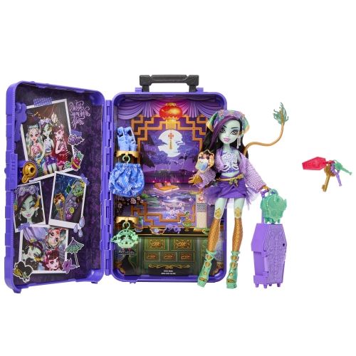 Monster High, Mattel, Ginifers Horror Secrets Surprise Set, Nightmare Vacation Series (88892) / Dolls № 9