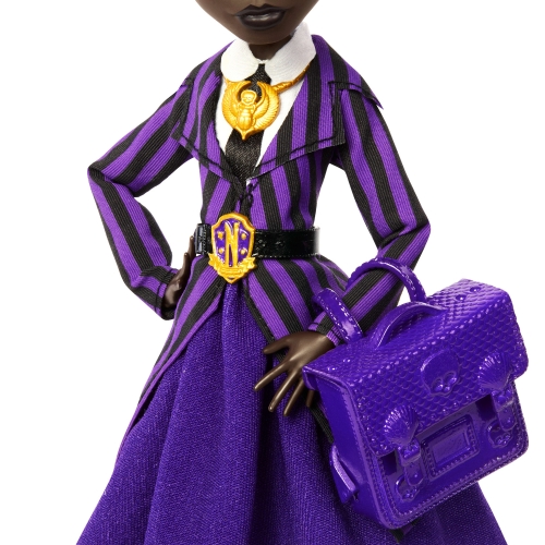 Колекційна лялька Бянка у шкільній формі, Monster High X Wednesday, Mattel (JDR71) / Ляльки № 3