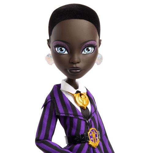 Колекційна лялька Бянка у шкільній формі, Monster High X Wednesday, Mattel (JDR71) / Ляльки № 4