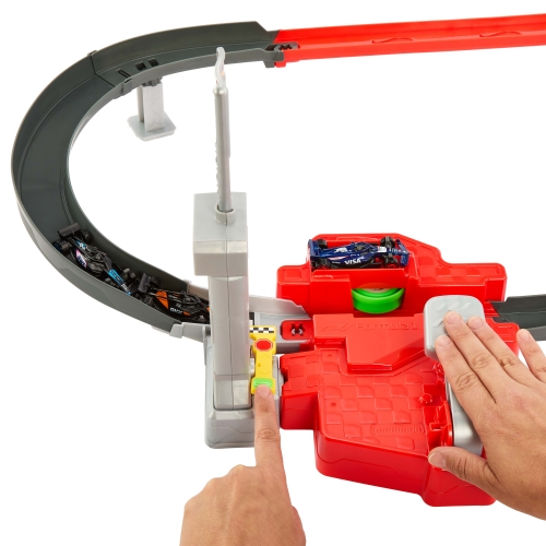Набор Трасса для гонки Формулы 1 Hot Wheels, Mattel (91120) / Игровые наборы № 2 Kids Republic Набор Трасса для гонки Формулы 1 Hot Wheels, Mattel (91120) / Игровые наборы № 2