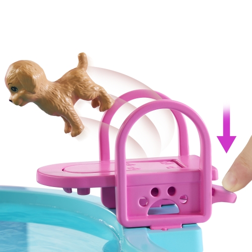 Barbie Dream Pool, Mattel (02673) / Doll House Furniture № 2