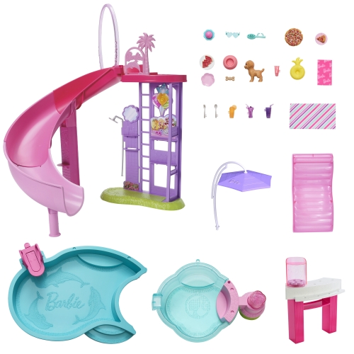 Barbie Dream Pool, Mattel (02673) / Doll House Furniture № 8