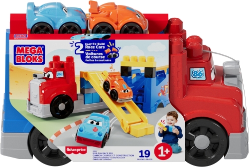 Конструктор Автовоз з машинками Mega Bloks, Mattel (03977) / Іграшковий транспорт № 5