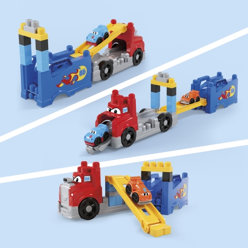 Конструктор Автовоз з машинками Mega Bloks, Mattel (03977) / Іграшковий транспорт № 6