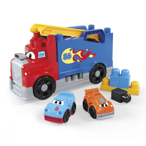 Конструктор Автовоз з машинками Mega Bloks, Mattel (03977) / Іграшковий транспорт