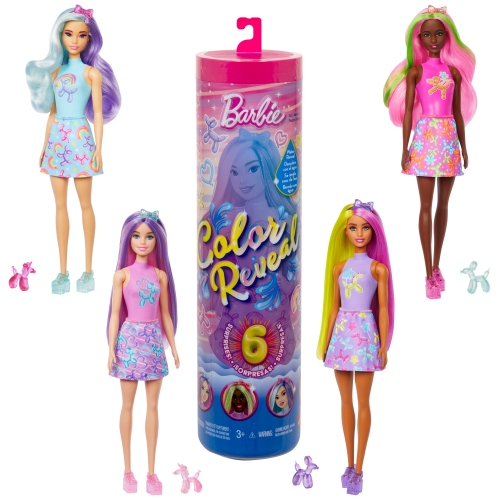 Кукла Barbie Color Reveal серии Шариковые любимцы (сюрприз), Mattel (09047) / Куклы № 12 Kids Republic Кукла Barbie Color Reveal серии Шариковые любимцы (сюрприз), Mattel (09047) / Куклы № 12