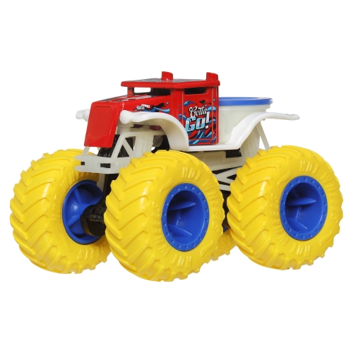 Hot Wheels Monster Trucks Glow-in-the-Dark SUV (in kit), Mattel (07708) / Toy Transport № 2 Kids Republic Hot Wheels Monster Trucks Glow-in-the-Dark SUV (in kit), Mattel (07708) / Toy Transport № 2