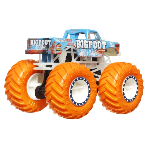 Hot Wheels Monster Trucks Glow-in-the-Dark SUV (in kit), Mattel (07708) / Toy Transport № 3 Kids Republic Hot Wheels Monster Trucks Glow-in-the-Dark SUV (in kit), Mattel (07708) / Toy Transport № 3