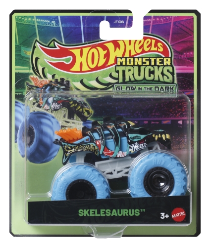 Hot Wheels Monster Trucks Glow-in-the-Dark SUV (in kit), Mattel (07708) / Toy Transport № 7 Kids Republic Hot Wheels Monster Trucks Glow-in-the-Dark SUV (in kit), Mattel (07708) / Toy Transport № 7