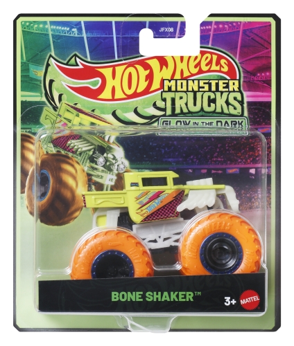 Hot Wheels Monster Trucks Glow-in-the-Dark SUV (in kit), Mattel (07708) / Toy Transport № 8 Kids Republic Hot Wheels Monster Trucks Glow-in-the-Dark SUV (in kit), Mattel (07708) / Toy Transport № 8