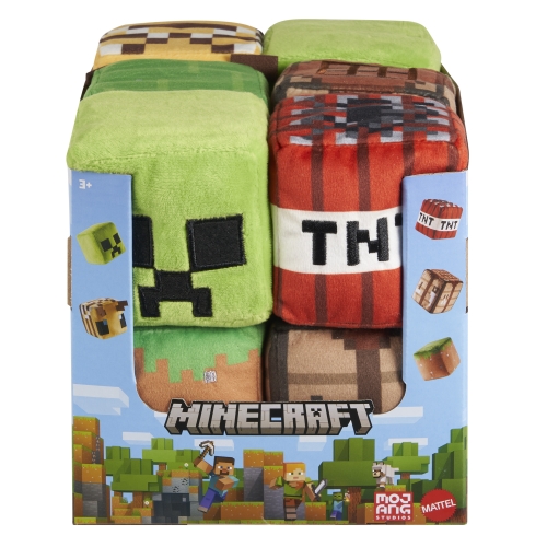 Квадратная мягкая игрушка Minecraft (в ас.), Mattel (92738) / Мягкие игрушки № 4