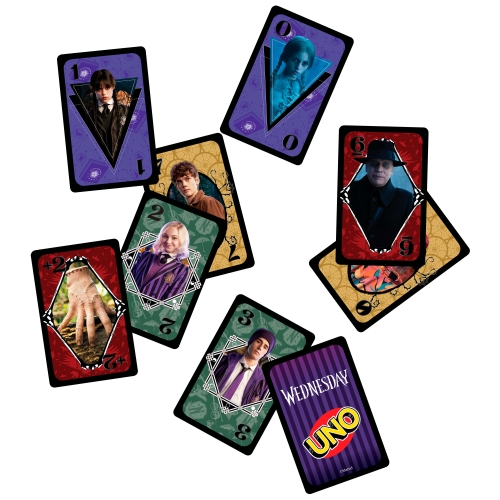 Карточная игра UNO Wednesday, Mattel (26853) / Настольные игры № 3 Kids Republic Карточная игра UNO Wednesday, Mattel (26853) / Настольные игры № 3