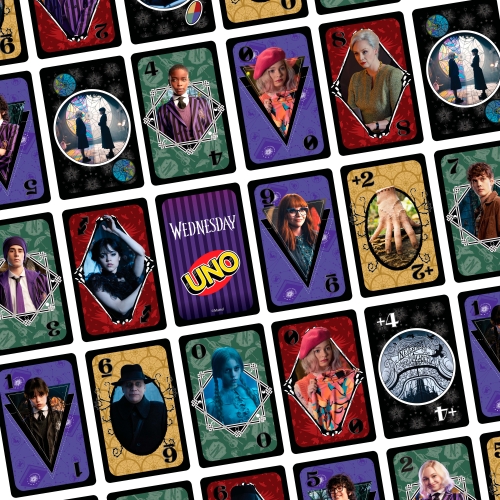 Карточная игра UNO Wednesday, Mattel (26853) / Настольные игры № 4 Kids Republic Карточная игра UNO Wednesday, Mattel (26853) / Настольные игры № 4