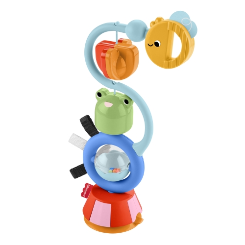 Игрушка на присоске Лягушка и пчелка Fisher-Price, Mattel (27201) / Интерактивные игрушки № 2