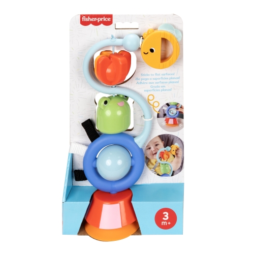 Игрушка на присоске Лягушка и пчелка Fisher-Price, Mattel (27201) / Интерактивные игрушки № 4