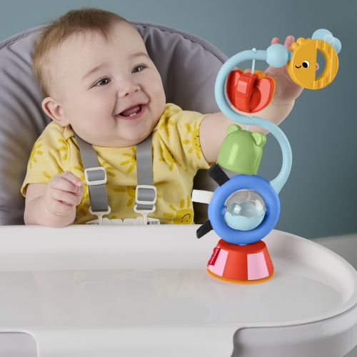 Игрушка на присоске Лягушка и пчелка Fisher-Price, Mattel (27201) / Интерактивные игрушки № 6