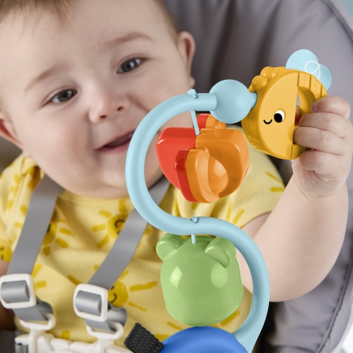 Игрушка на присоске Лягушка и пчелка Fisher-Price, Mattel (27201) / Интерактивные игрушки № 7