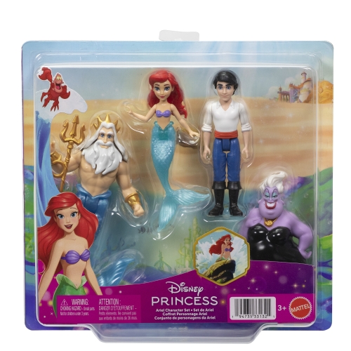 Disney Princess Ariel and Friends Mini-Doll Set Based on the Movie The Little Mermaid, Mattel (31321) / Dolls № 10