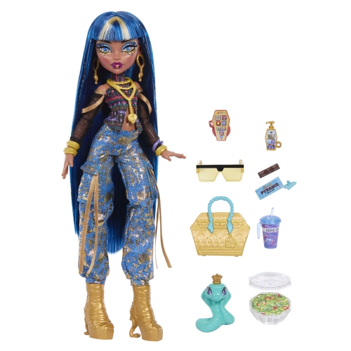 Кукла Клео Монстро-классика Monster High – новая ночь, Mattel (33783) / Куклы № 3 Kids Republic Кукла Клео Монстро-классика Monster High – новая ночь, Mattel (33783) / Куклы № 3