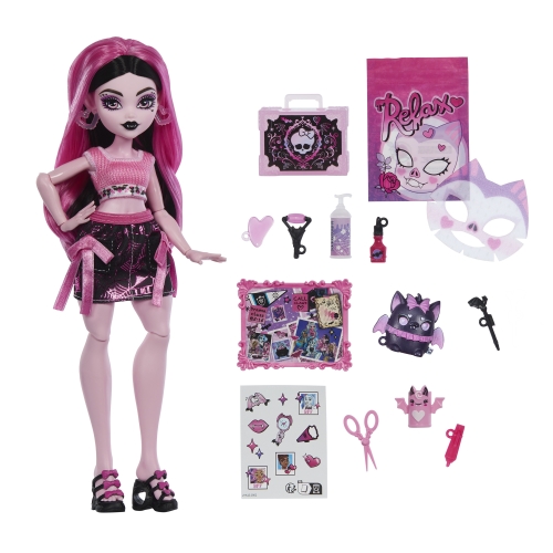 Set Draculauras Secret Beauty Rituals Monster High, Mattel (33660) / Dolls № 9 Kids Republic Set Draculauras Secret Beauty Rituals Monster High, Mattel (33660) / Dolls № 9
