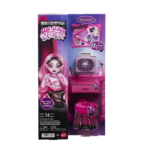 Set Draculauras Secret Beauty Rituals Monster High, Mattel (33660) / Dolls № 10 Kids Republic Set Draculauras Secret Beauty Rituals Monster High, Mattel (33660) / Dolls № 10