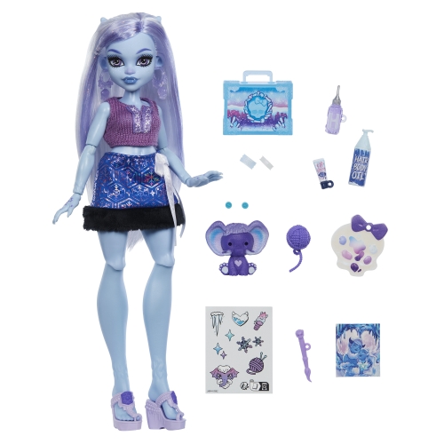 Set Abbys Secret Beauty Rituals Monster High, Mattel (33684) / Dolls № 6