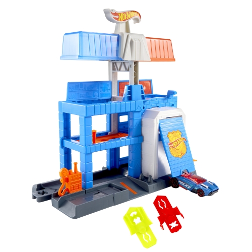 Игровой набор Полицейская башня в городе Hot Wheels, Mattel (34940) / Игровые наборы № 2 Kids Republic Игровой набор Полицейская башня в городе Hot Wheels, Mattel (34940) / Игровые наборы № 2