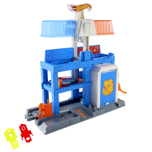 Игровой набор Полицейская башня в городе Hot Wheels, Mattel (34940) / Игровые наборы № 3 Kids Republic Игровой набор Полицейская башня в городе Hot Wheels, Mattel (34940) / Игровые наборы № 3