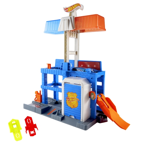 Игровой набор Полицейская башня в городе Hot Wheels, Mattel (34940) / Игровые наборы № 4 Kids Republic Игровой набор Полицейская башня в городе Hot Wheels, Mattel (34940) / Игровые наборы № 4
