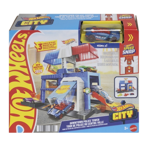 Игровой набор Полицейская башня в городе Hot Wheels, Mattel (34940) / Игровые наборы № 5 Kids Republic Игровой набор Полицейская башня в городе Hot Wheels, Mattel (34940) / Игровые наборы № 5