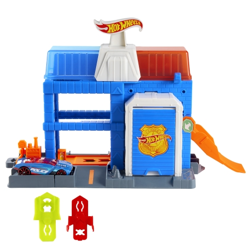 Игровой набор Полицейская башня в городе Hot Wheels, Mattel (34940) / Игровые наборы Kids Republic Игровой набор Полицейская башня в городе Hot Wheels, Mattel (34940) / Игровые наборы