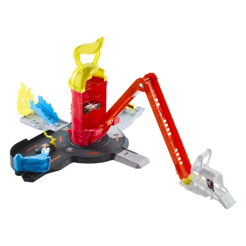 Игровой набор Пожарно-спасательная суперстанция Hot Wheels, Mattel (35008) / Игровые наборы № 3 Kids Republic Игровой набор Пожарно-спасательная суперстанция Hot Wheels, Mattel (35008) / Игровые наборы № 3