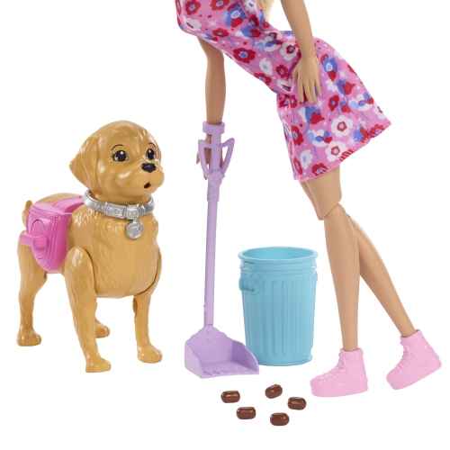 Barbie Walking with the Dog set, Mattel (38887) / Dolls № 5