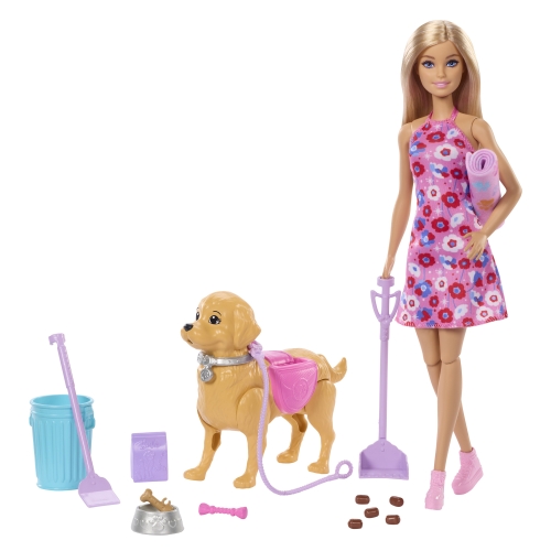 Barbie Walking with the Dog set, Mattel (38887) / Dolls № 6