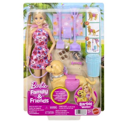 Barbie Walking with the Dog set, Mattel (38887) / Dolls № 7