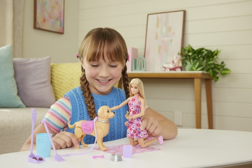 Barbie Walking with the Dog set, Mattel (38887) / Dolls № 9