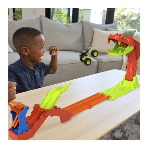 Набор Атака змеи серии Monster Trucks Hot Wheels, Mattel (39723) / Игровые наборы № 10 Kids Republic Набор Атака змеи серии Monster Trucks Hot Wheels, Mattel (39723) / Игровые наборы № 10