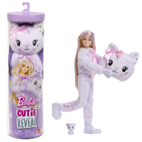 Кукла Barbie Cutie Reveal серии Милые бантики – котенок, Mattel (40422) / Куклы № 2 Kids Republic Кукла Barbie Cutie Reveal серии Милые бантики – котенок, Mattel (40422) / Куклы № 2