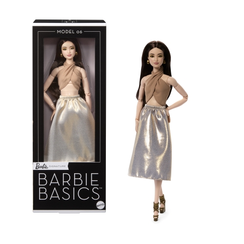 Barbie Basics doll #6 - brunette, Mattel (44017) / Dolls № 8