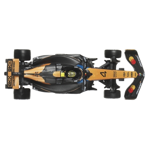 Колекційний болід McLaren Lando Norris #4 Formula 1 Hot Wheels, Mattel (47858) / Іграшковий транспорт № 6 Kids Republic Колекційний болід McLaren Lando Norris #4 Formula 1 Hot Wheels, Mattel (47858) / Іграшковий транспорт № 6