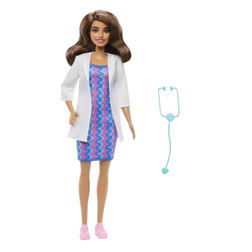 Кукла врач серии Я могу быть Barbie, Mattel (JKF76) / Куклы № 5 Kids Republic Кукла врач серии Я могу быть Barbie, Mattel (JKF76) / Куклы № 5