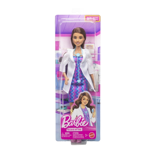 Кукла врач серии Я могу быть Barbie, Mattel (JKF76) / Куклы № 7 Kids Republic Кукла врач серии Я могу быть Barbie, Mattel (JKF76) / Куклы № 7