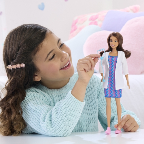 Кукла врач серии Я могу быть Barbie, Mattel (JKF76) / Куклы № 8 Kids Republic Кукла врач серии Я могу быть Barbie, Mattel (JKF76) / Куклы № 8