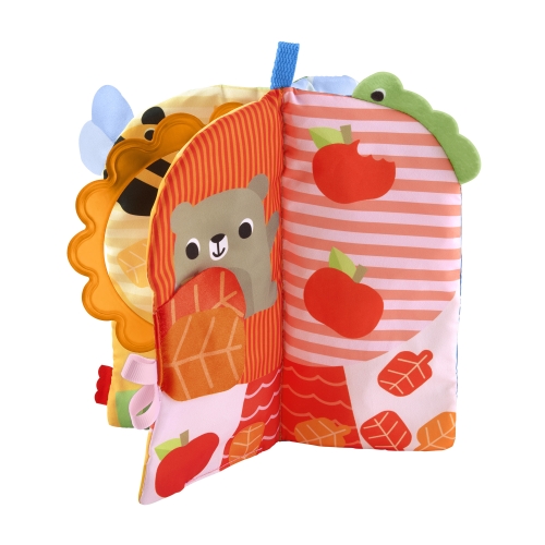 Мягкая развивающая книжечка Fisher-Price, Mattel (54283) / Мягкие игрушки № 6 Kids Republic Мягкая развивающая книжечка Fisher-Price, Mattel (54283) / Мягкие игрушки № 6