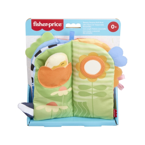 Мягкая развивающая книжечка Fisher-Price, Mattel (54283) / Мягкие игрушки № 7 Kids Republic Мягкая развивающая книжечка Fisher-Price, Mattel (54283) / Мягкие игрушки № 7