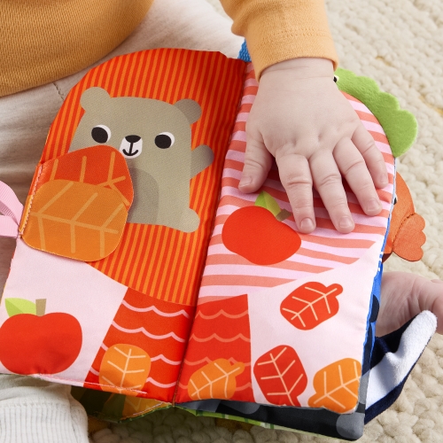 Мягкая развивающая книжечка Fisher-Price, Mattel (54283) / Мягкие игрушки № 8 Kids Republic Мягкая развивающая книжечка Fisher-Price, Mattel (54283) / Мягкие игрушки № 8