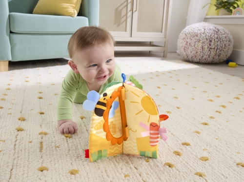 Мягкая развивающая книжечка Fisher-Price, Mattel (54283) / Мягкие игрушки № 10 Kids Republic Мягкая развивающая книжечка Fisher-Price, Mattel (54283) / Мягкие игрушки № 10
