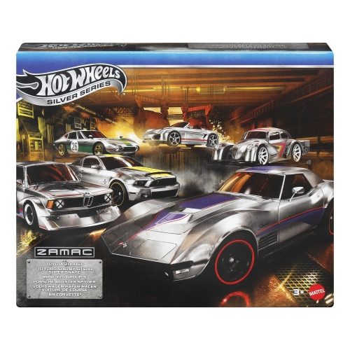 Тематический набор машинок ZAMAC Hot Wheels, Mattel (59868) / Игровые наборы № 8