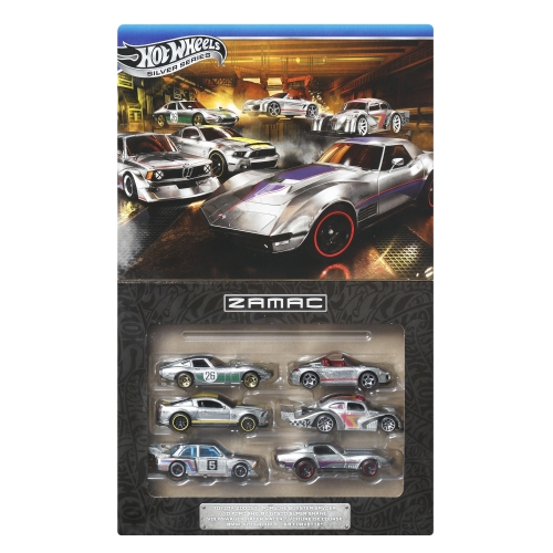 Тематический набор машинок ZAMAC Hot Wheels, Mattel (59868) / Игровые наборы № 9